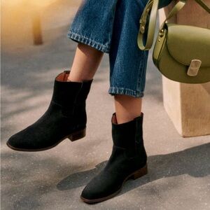 Sezane Black Ankle Boots
